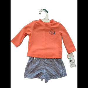 New Infant Boys Carter's Swim Rash Guard Set 3 month UPF 50  Beach 3M NWT